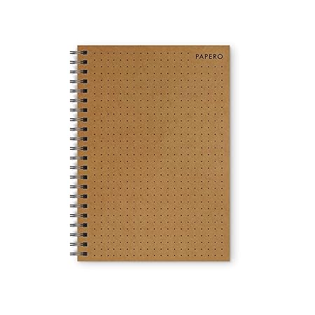 A5 Dot Grid Notebook | 5MM Dot Design | | 100 Pages | DOT GRID 1 | Pack of 3