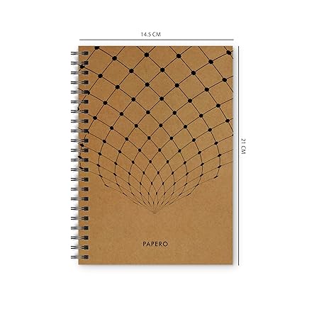 A5 Dot Grid Notebook | 5MM Dot Design | | 100 Pages | DOT GRID 1 | Pack of 3