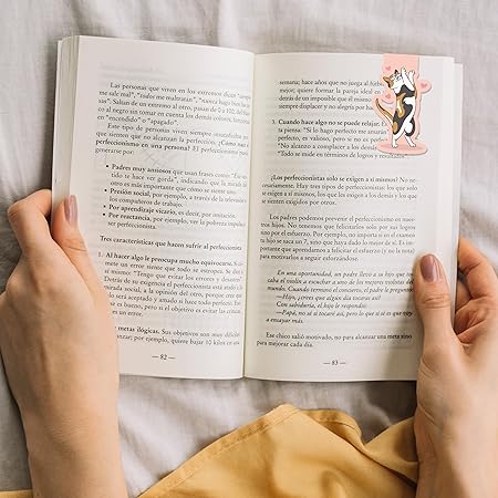 Cat-Themed Magnetic Bookmarks – Pack of 3 Cute