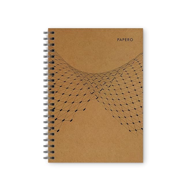 A5 Dot Grid Notebook | A5 Dot Grid Notebook | 100 Pages | DOT Design 2 | Pack of 2
