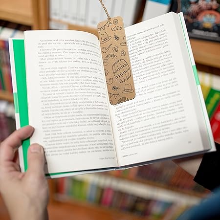 Mil Board Bookmark |Versatile Page Markers for Book Lovers | Pack of 15