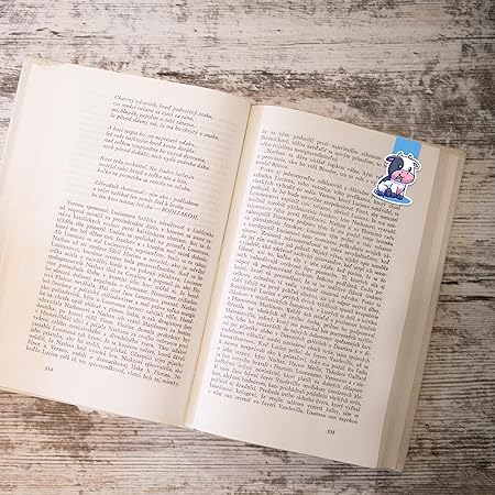 Magnetic Bookmarks | Perfect Gift Magnetic Clips (Pack of 6) | Animals