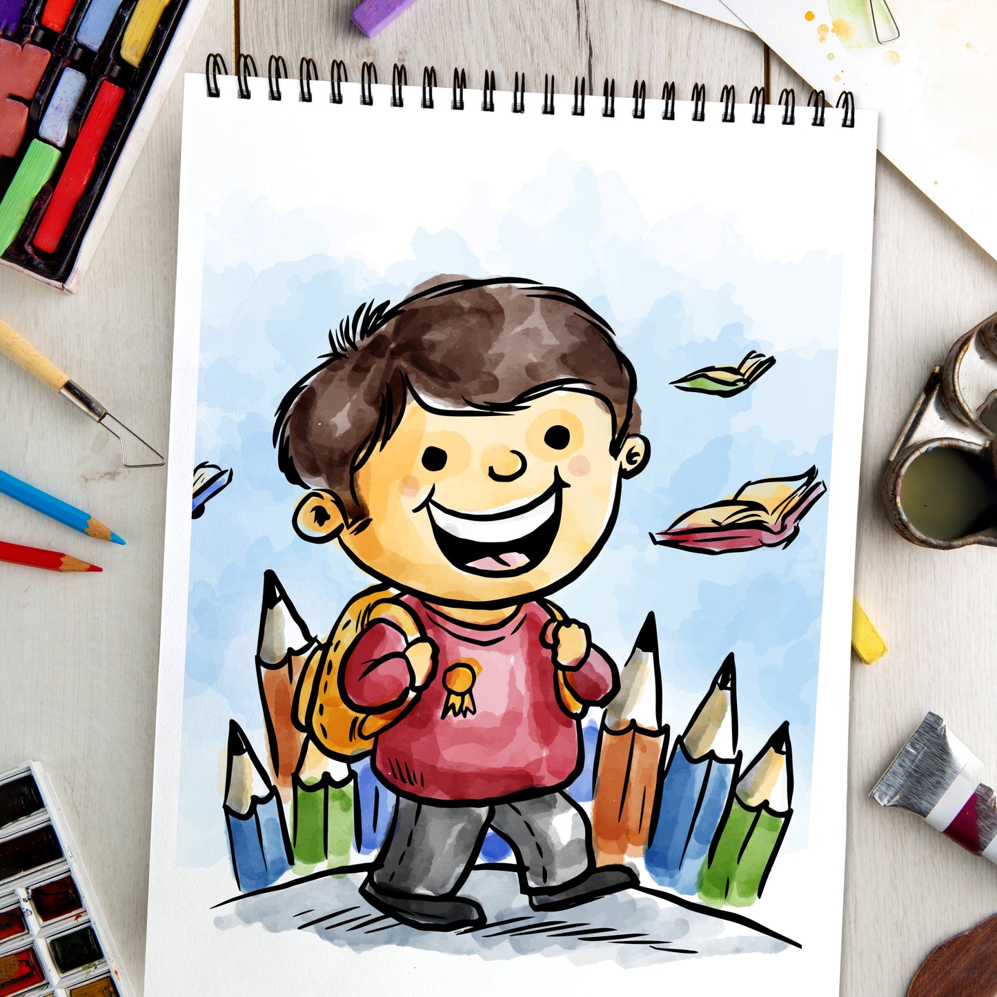 A3 Sketch Book – 140 GSM | 25 Sheets