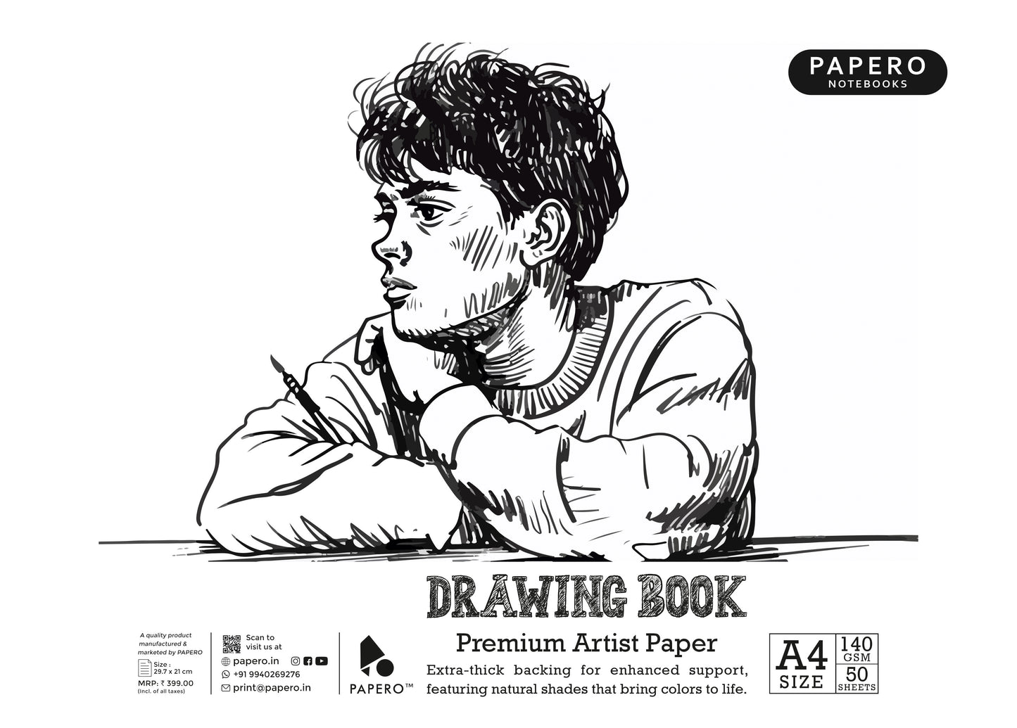 A4 Sketch | Drawing Book | Lost in Art