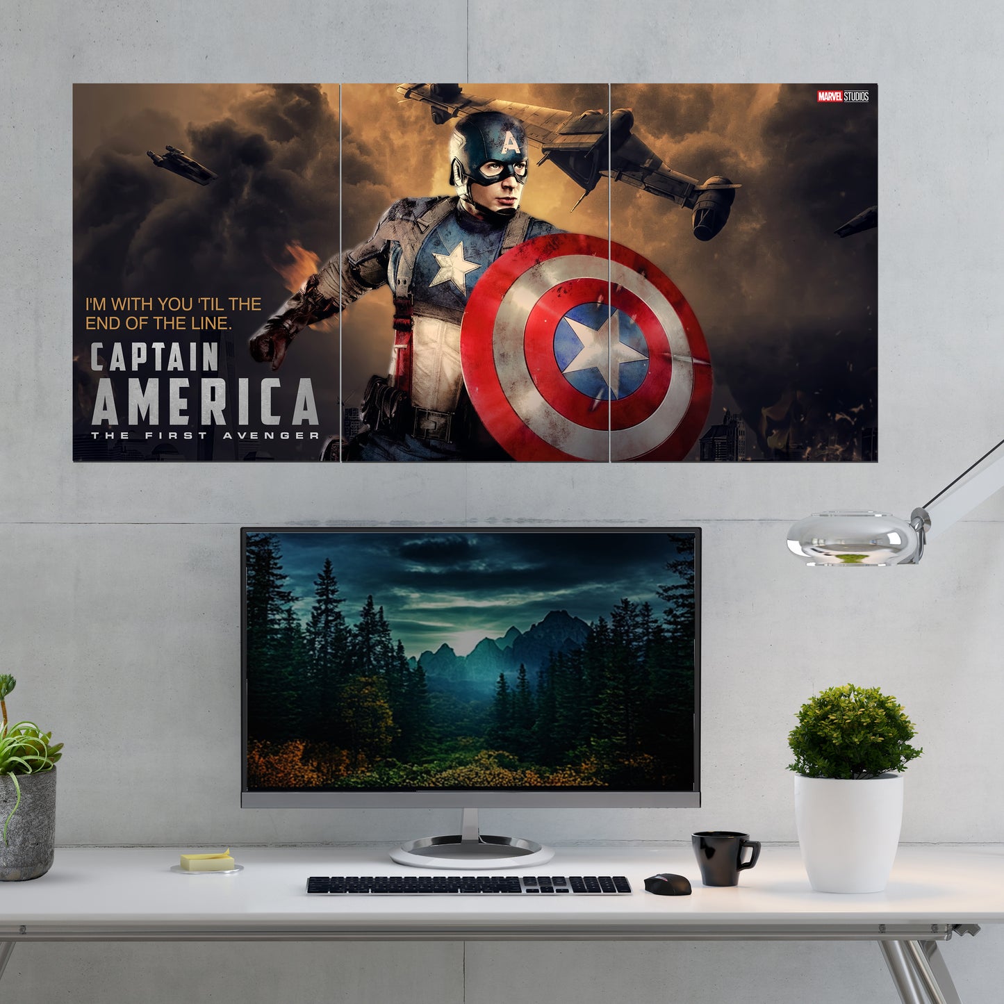 Captain America Wall Poster