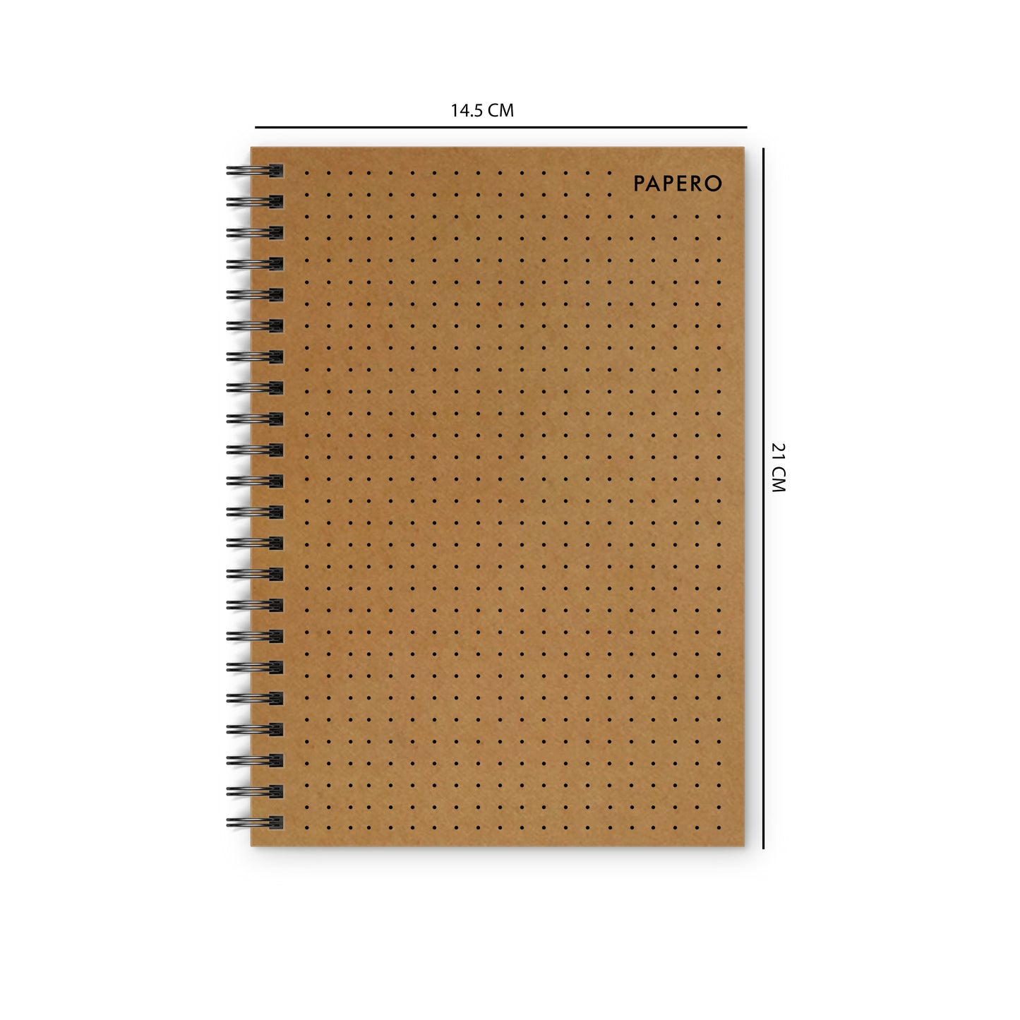 A5 Dot Grid Notebook | 5MM Dot Design | 100 Pages | DOT Design 1 | Pack of 2