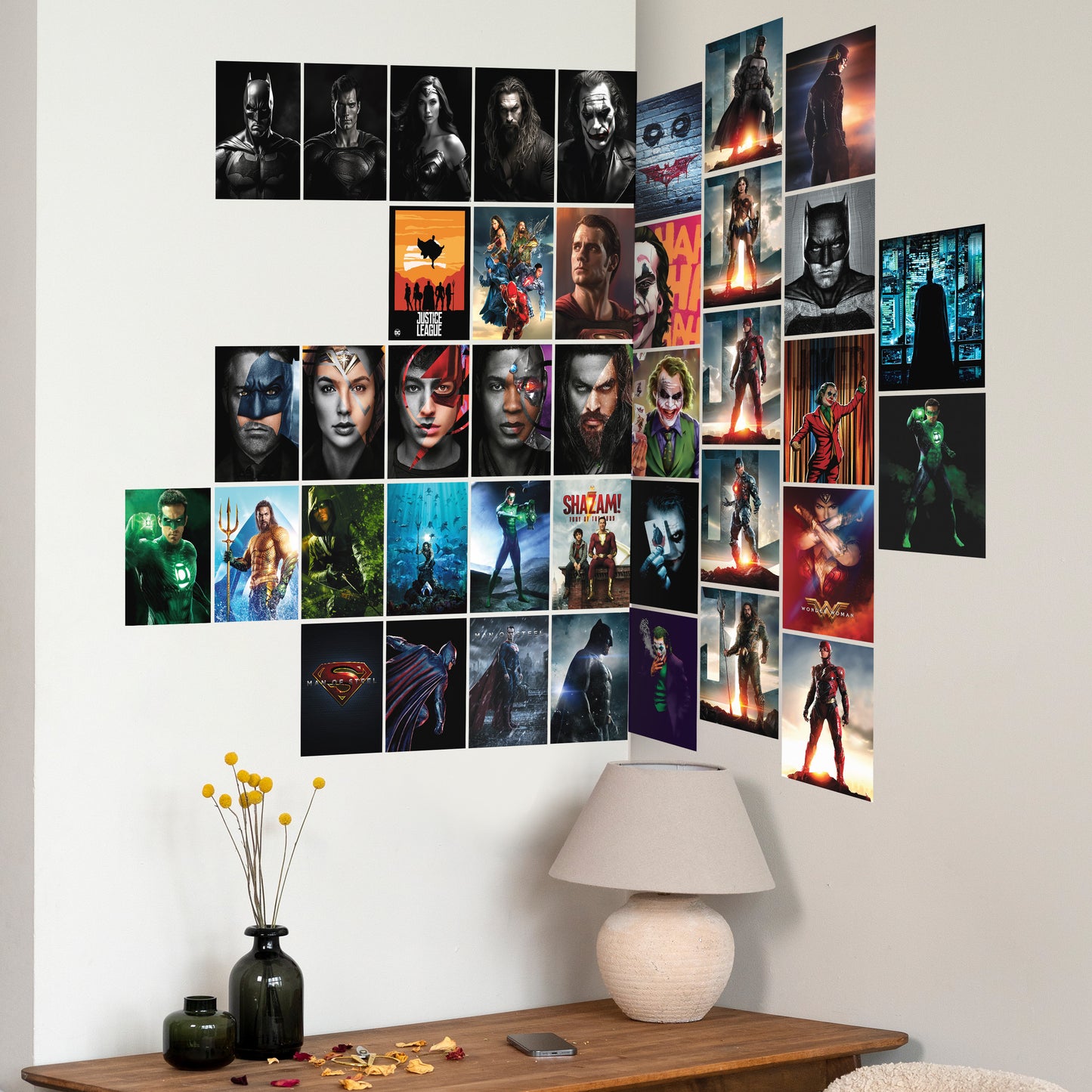 DC Series Wall Collage Kit | Set of 40 (A6 Size Posters)