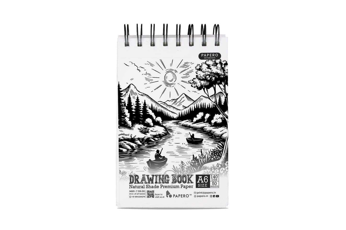 A6 Sketch | Drawing Book | Collection 1 (Pack of 3)