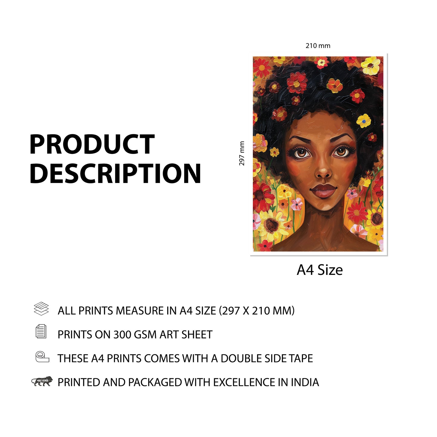 Abstract Womens Wall Posters