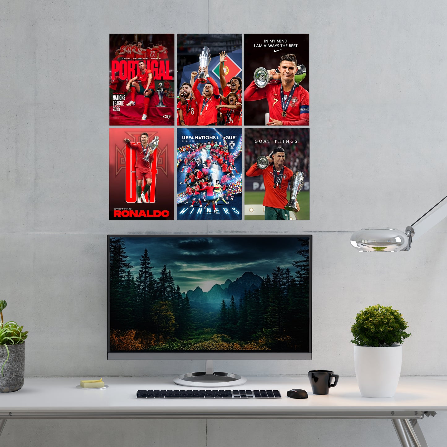 Cristiano Ronaldo CR7 Wall Poster