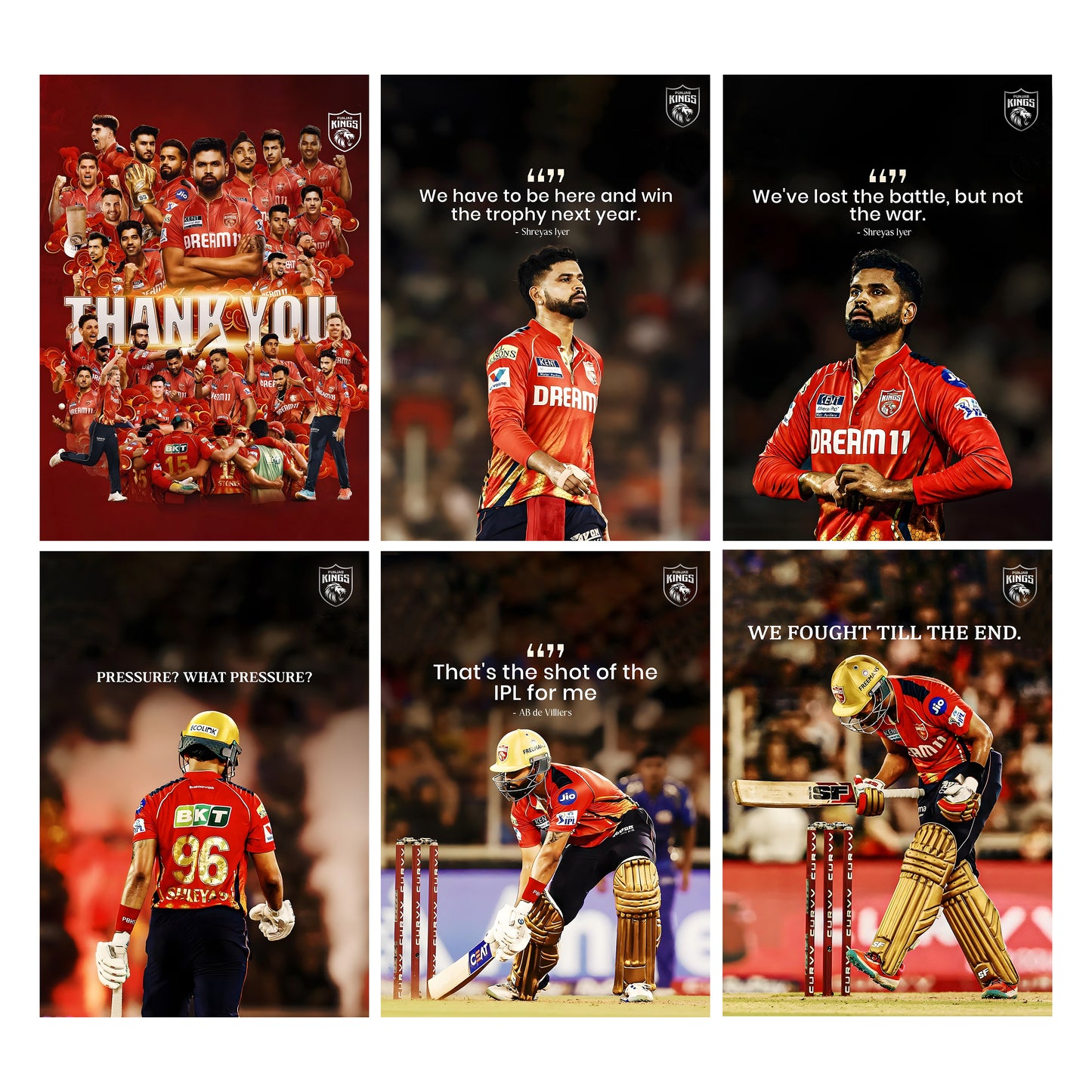 Punjab kings Wall Posters