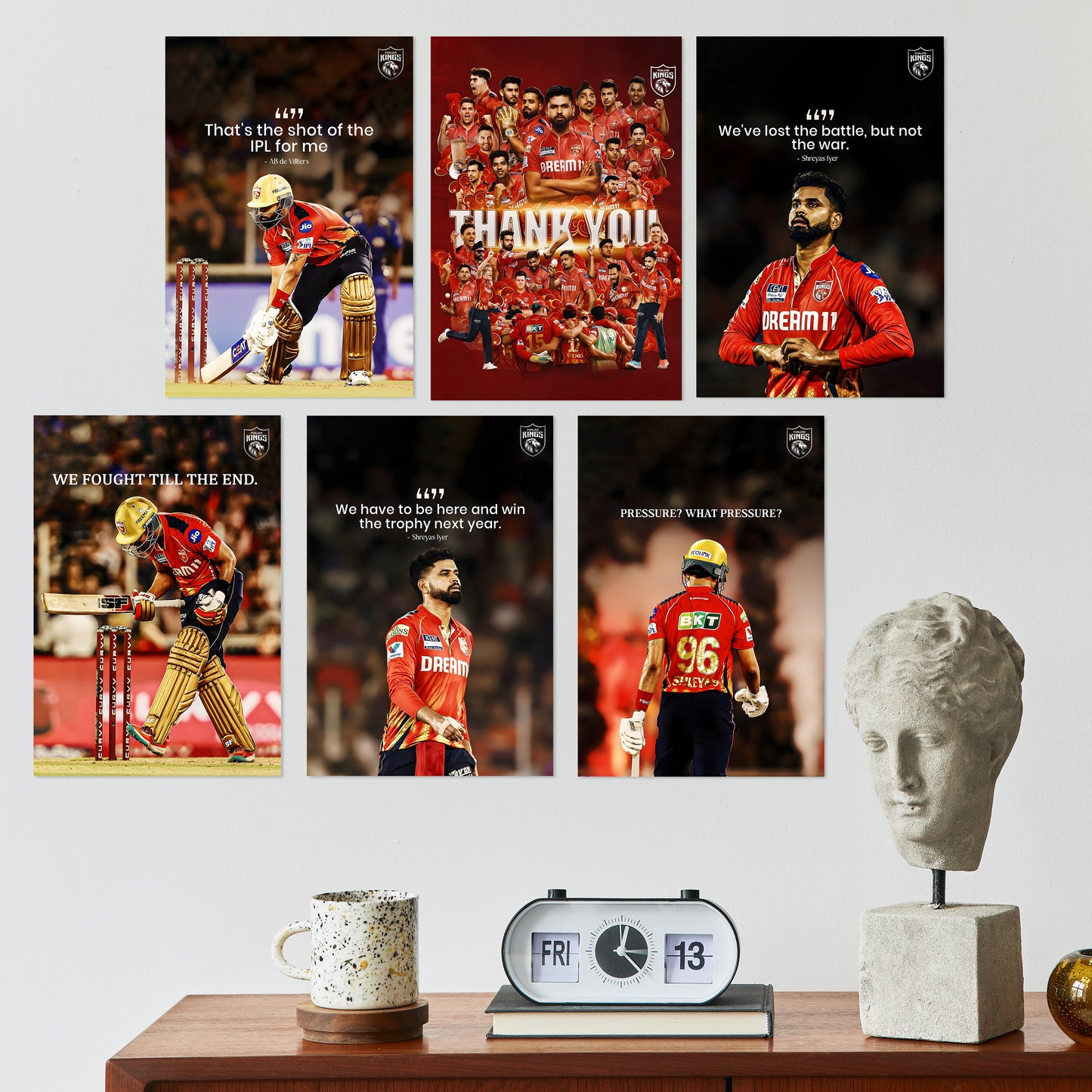 Punjab kings Wall Posters
