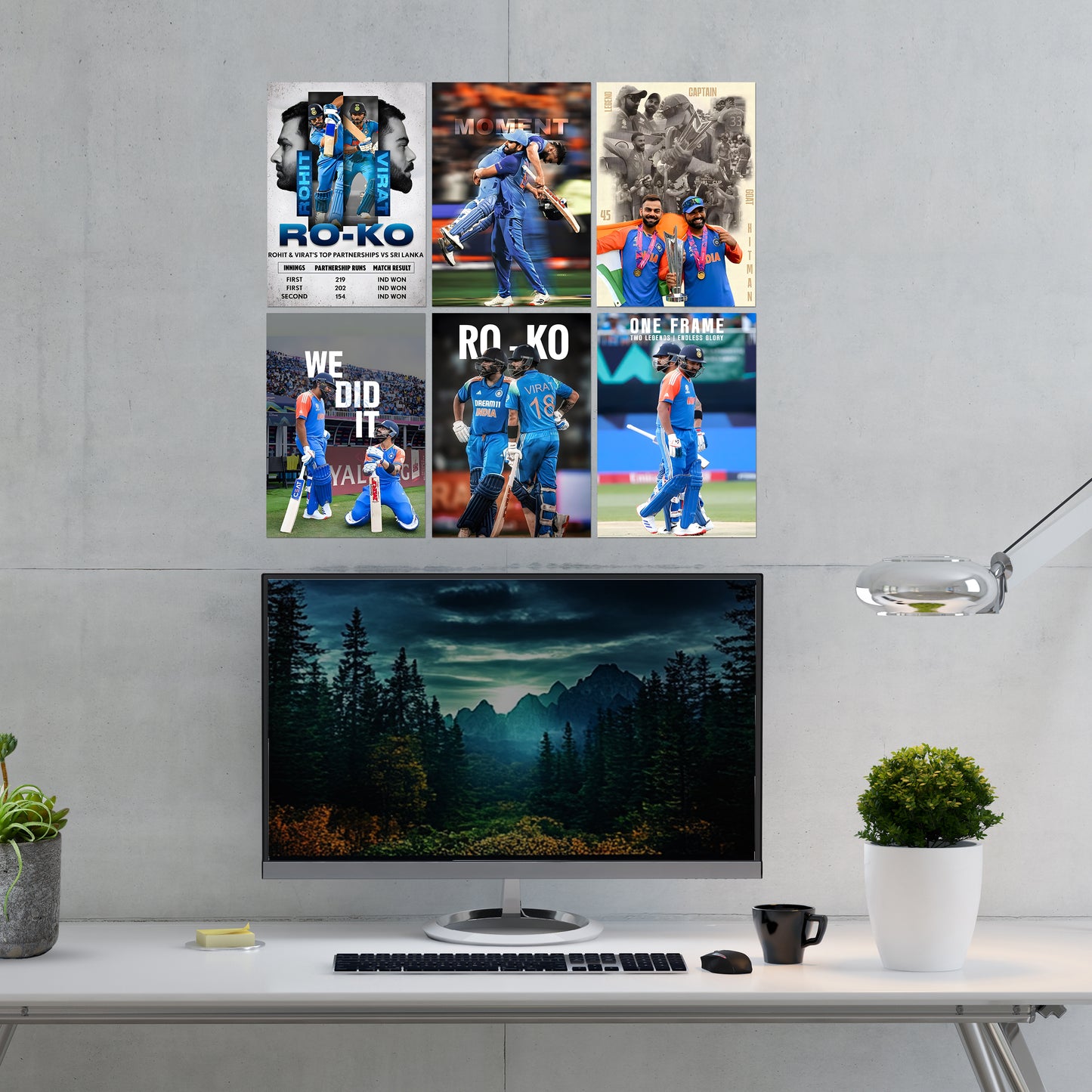 Rohit & Virat Wall Posters