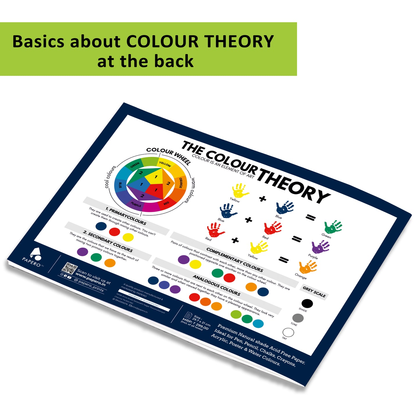 A4 Drawing Book for Kids | Aquarium Theme