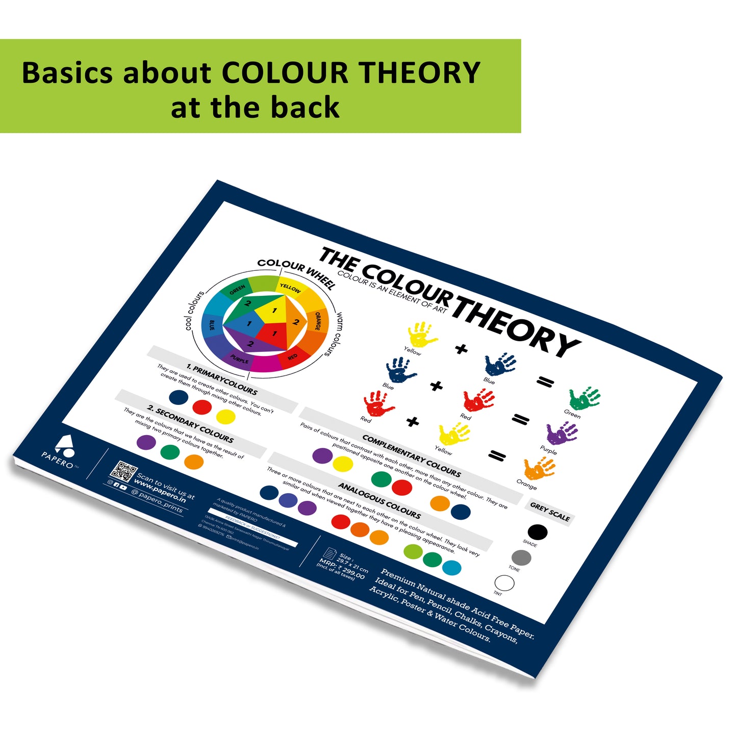 A4 Drawing Book for Kids | Space Theme