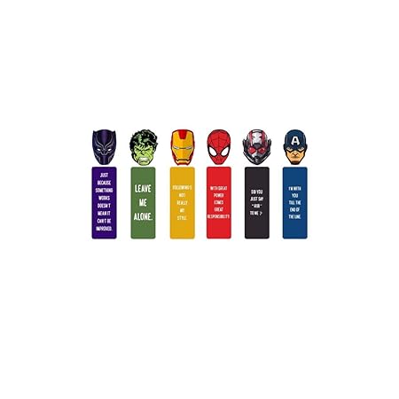 Marvel Series Bookmarks