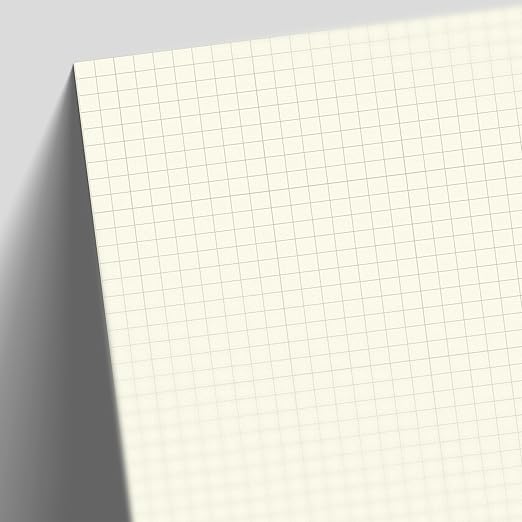 A5 Unpunched Loose Leaf Square Grid Sheet | Grid Paper