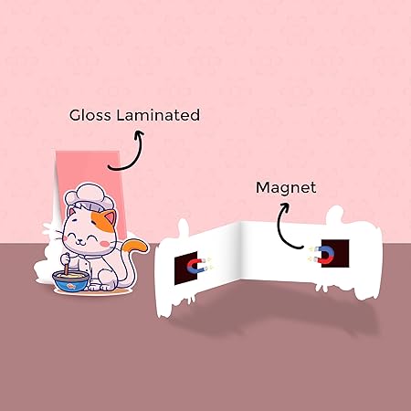 Magnetic Bookmarks | Perfect Gift Magnetic Clips (Pack of 6) | Animals
