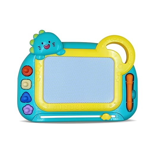 Magic Slate – 2-in-1 Magnetic Erasable Drawing & Writing Board | Educational Doodle Pad Toy for Kids (Green, Pack of 1) | Fun Learning Toy for Boys & Girls Ages 3+