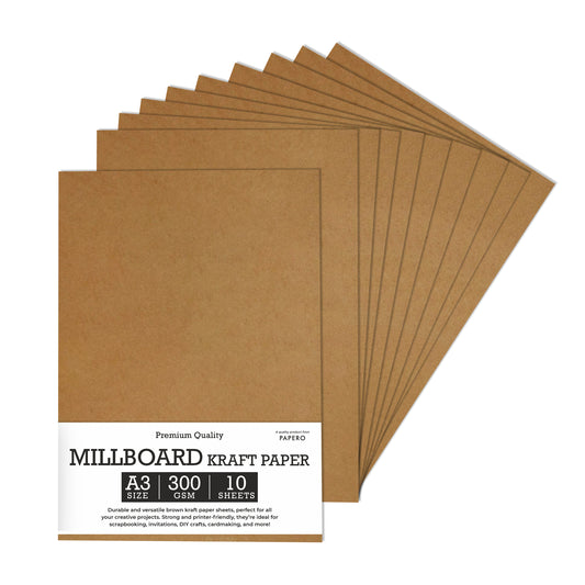A3 Millboard Kraft Paper Sheets