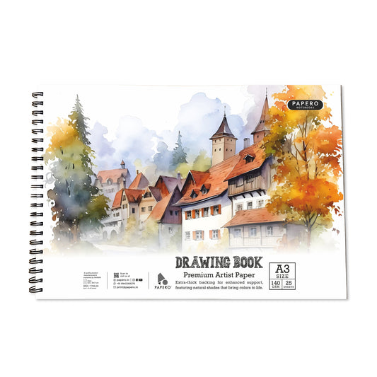 A3 Sketch Book – 140 GSM | 25 Sheets