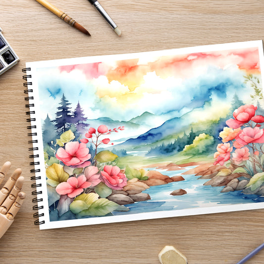 A3 Sketch Book – 140 GSM | 25 Sheets
