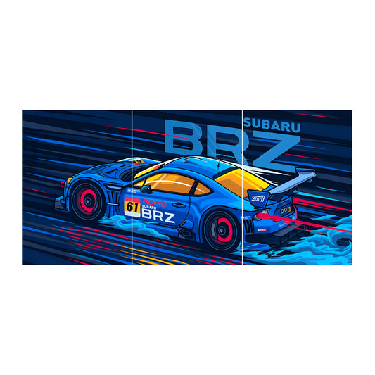 Subaru BRZ Car Wall Art