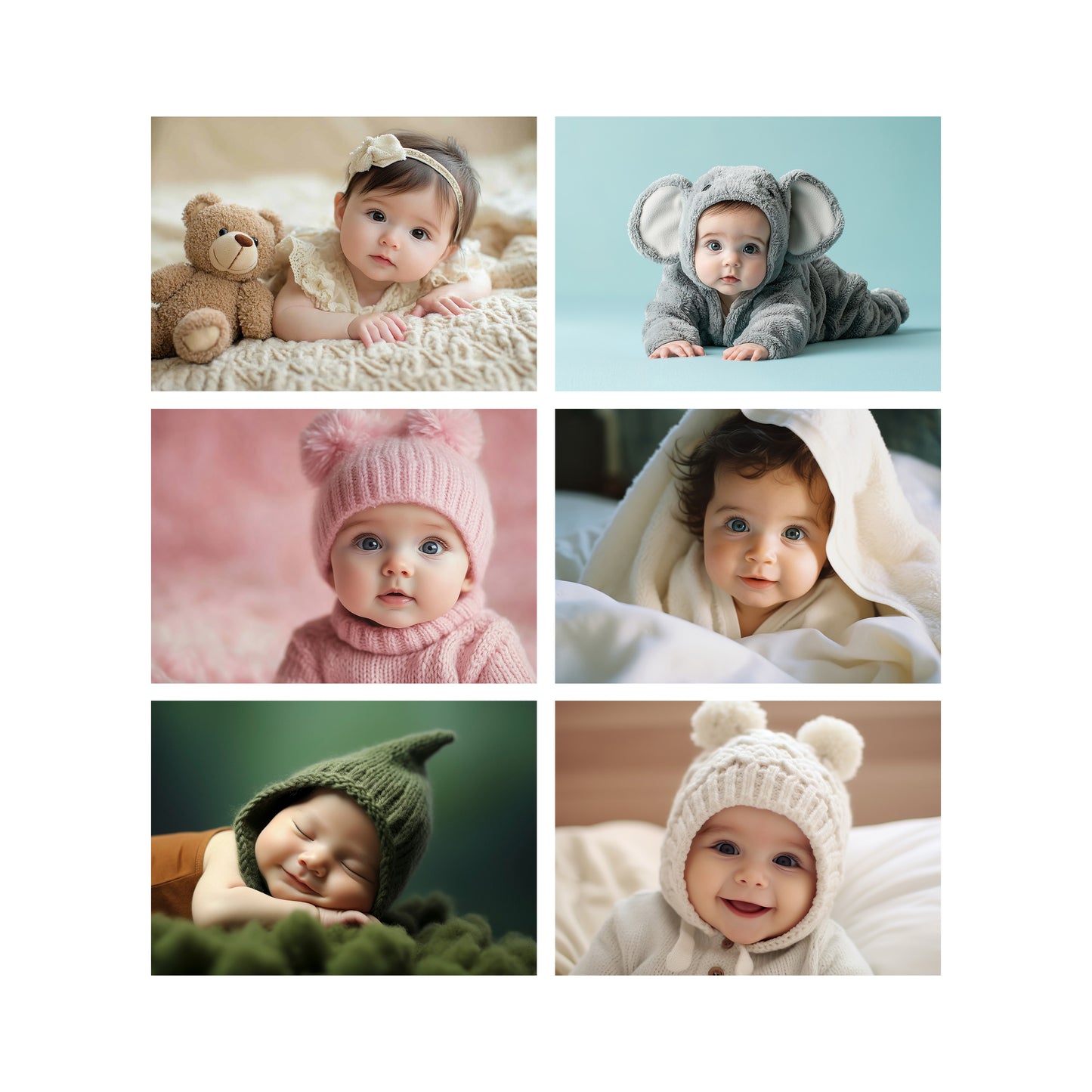 Cute Baby Wall Poster