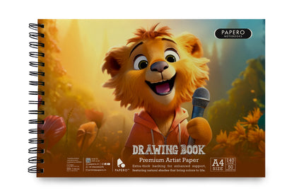 A4 Sketch Book – 140 GSM (Simba)