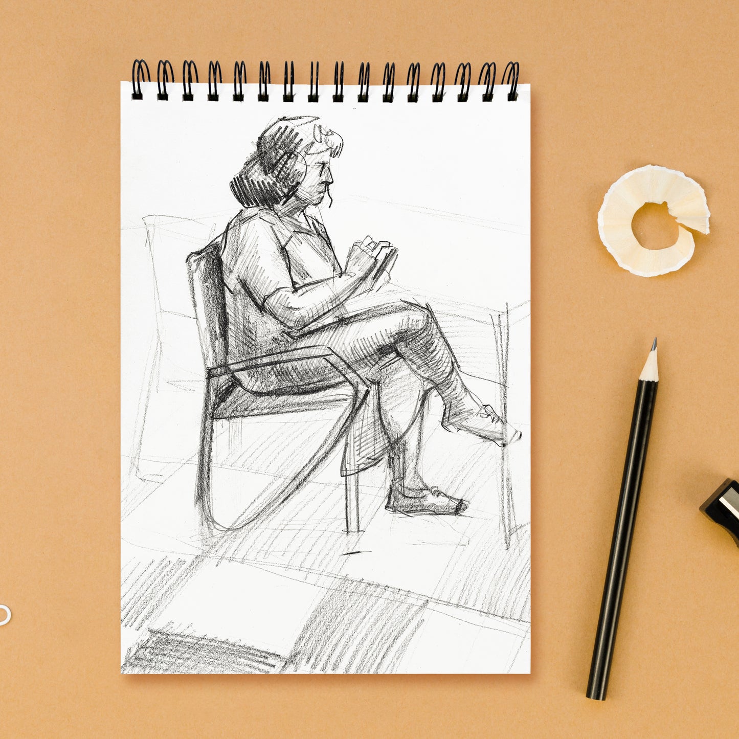 A4 Sketch Book – 140 GSM (Green paradise)