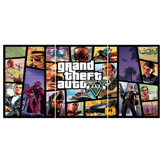 GTA5 | Game Series Wall Poster