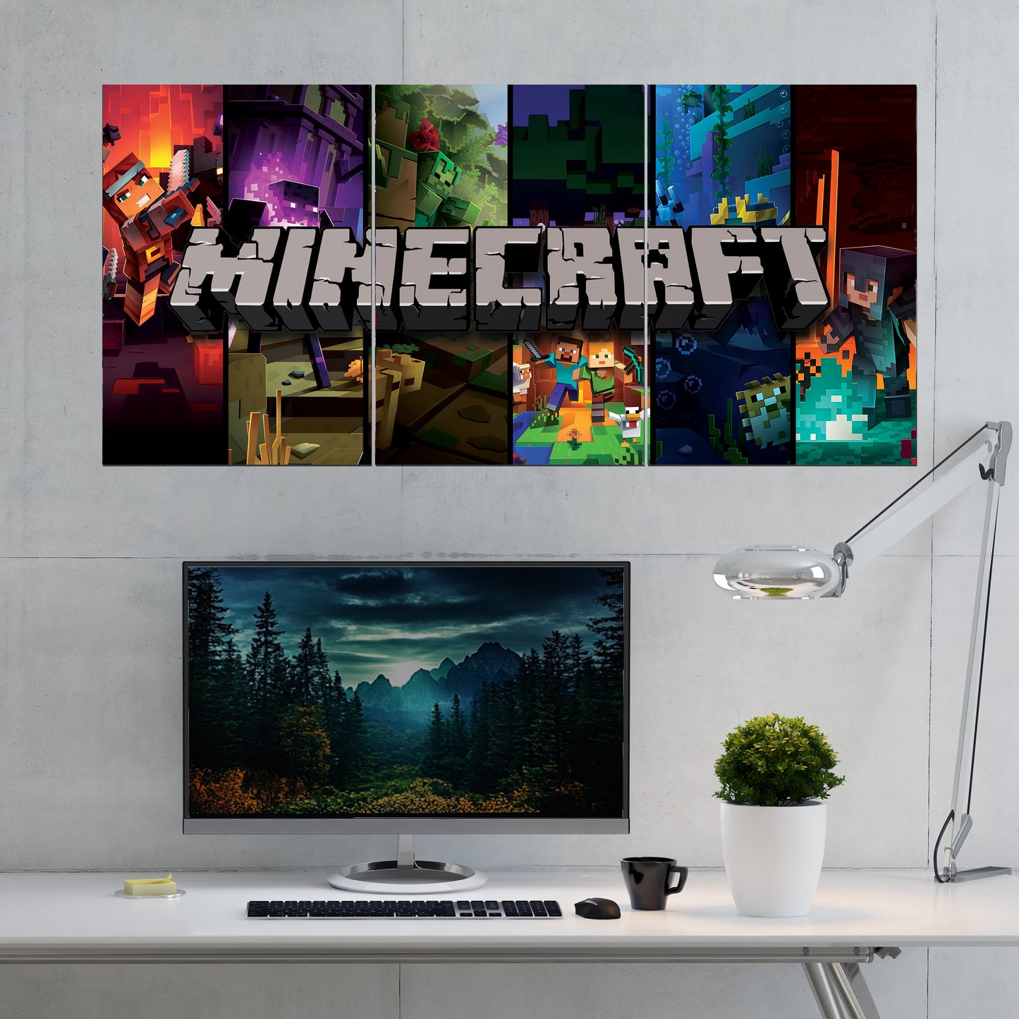 MINCARFT | A4 Game Series Wall Poster