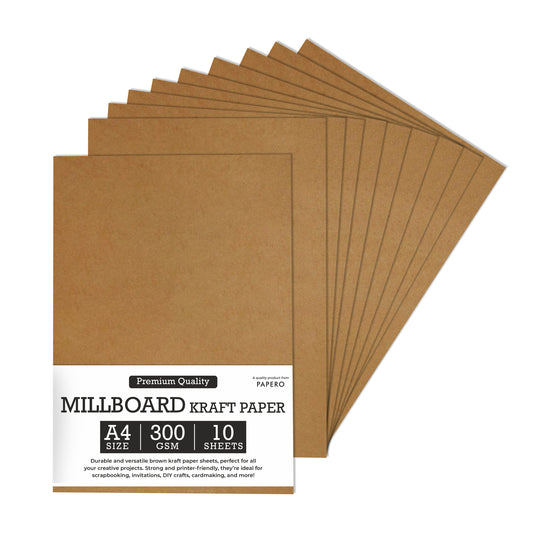 A4 Millboard Kraft Paper Sheets