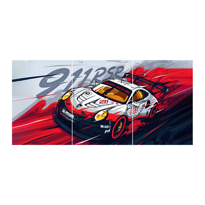 Porsche 911 RSR Car Wall Posters