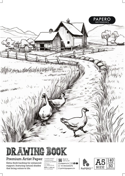 A5 Sketch | Drawing Book | Meadow Sketch