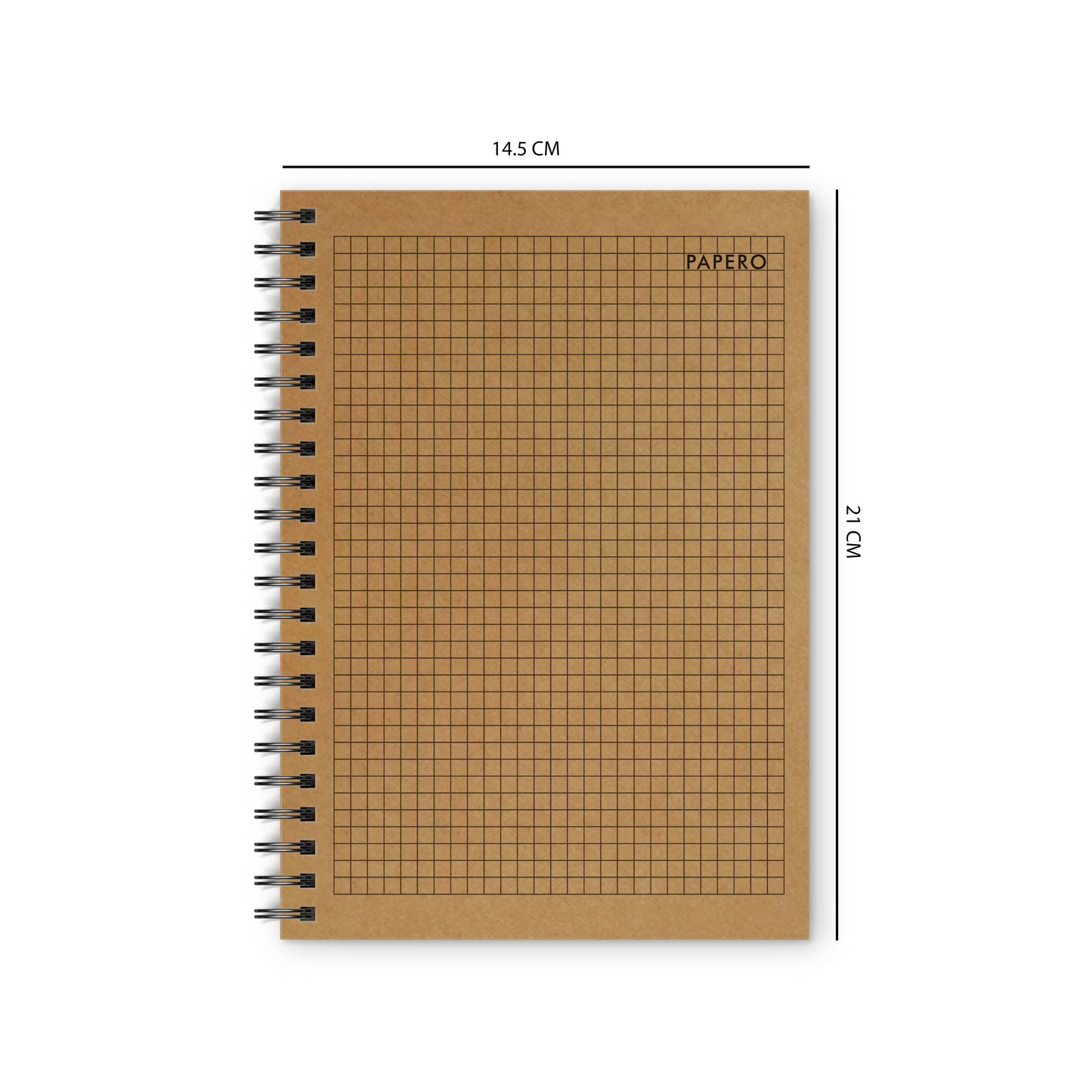 A5 Square Grid Notebook | 100 Pages | (Plain Square)