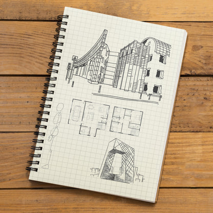 A5 Square Grid Notebook | 100 Pages | (Every Square Matters)