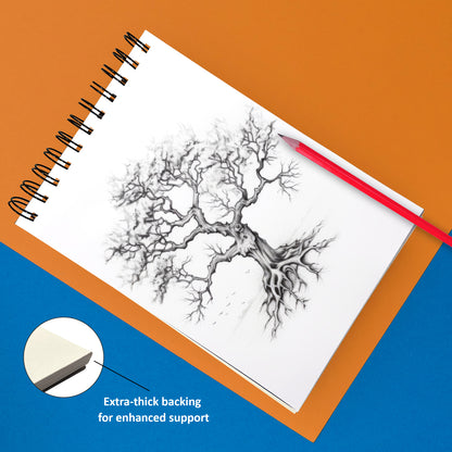 A5 Sketch Book – 140 GSM (The Peacock)