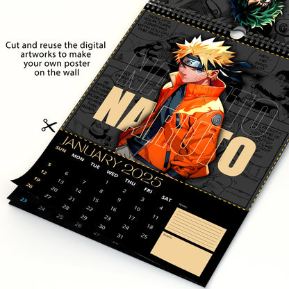 Anime Wall Calendar