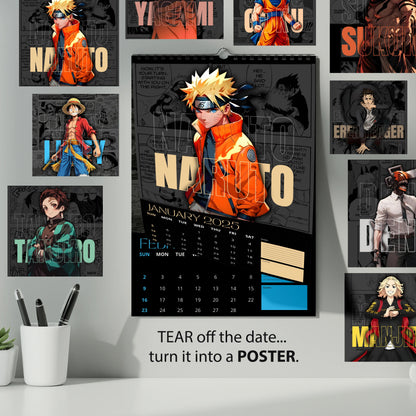 Anime Wall Calendar