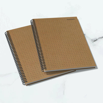 A4 Dot Grid Notebook | 100 Pages | Black