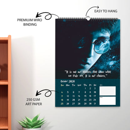 2026 Harry Potter Wall Calendar