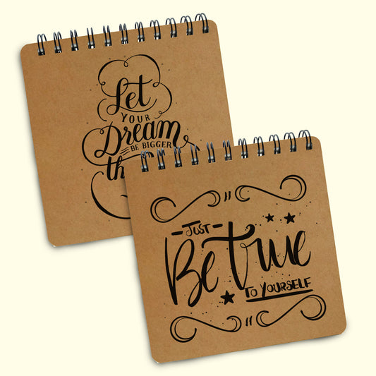 Mini Sketch Book | Pack of 2 | Be True