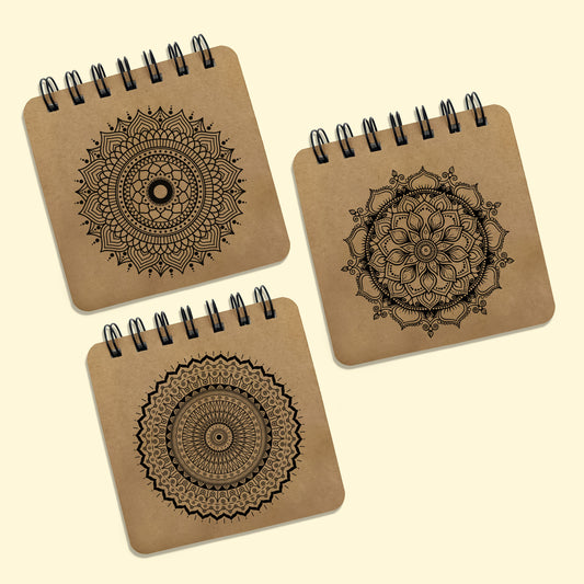 Pocket Size Sketch Book | Mandala