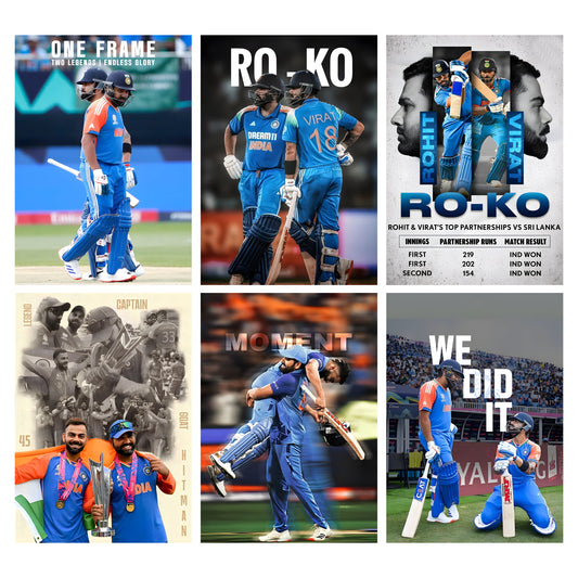 Rohit & Virat Wall Posters