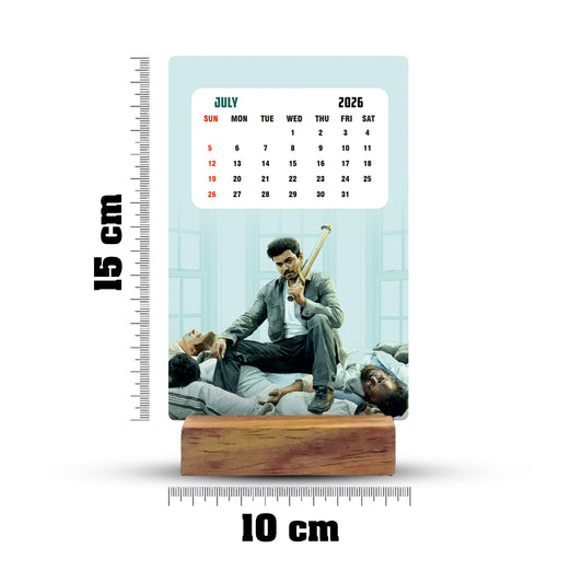 2026 Thalapathy Vijay Desk Calendar