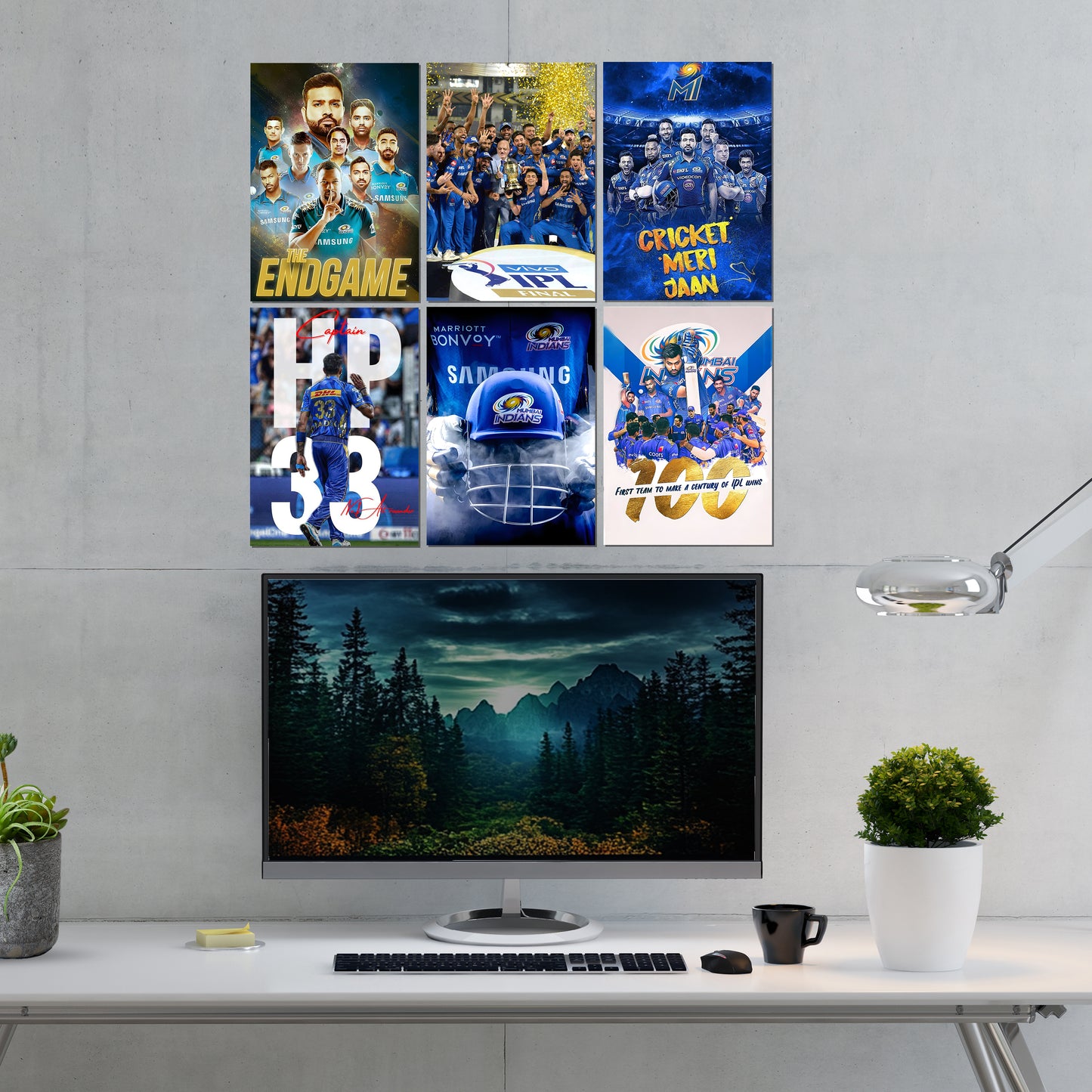Mumbai Indians Wall Posters
