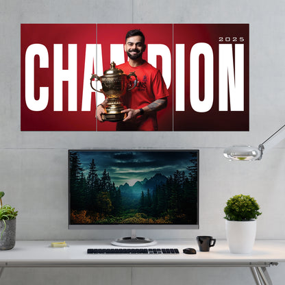 Champion 2025 Wall Posters
